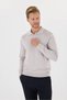 Polo Collar Sweater with Shoulder Detail - 3