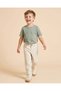 Boys Ivory Twill Trousers - 2