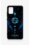 Samsung A51 Compatible Silicone Case with Cancer Zodiac Sign Design - 2