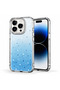 غطاء متوافق مع هاتف Apple iPhone 15 Pro Max، موديل Stellora Nova باللون الأزرق.
