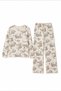 Patterned Pajama Set - 5