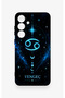 Samsung S25 Plus Compatible Cancer Zodiac-Themed Patterned Silicone Case - 2