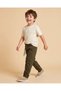 Boys Olive Casual Trousers - 2