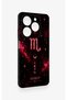 Tecno Spark 20C Compatible Scorpio-Themed Patterned Silicone Case - 3