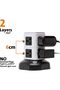 3-in-1 Wireless Charger, Universal Tower Extension with Retractable 3-Meter Power Cable - 4