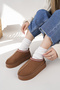 Women's Guaranteed Fur-Lined Lightweight High-Heel Mini Clog House Slippers, Taba - 3