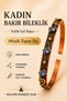 Women's Copper Bracelet - Handcrafted 100% Pure Copper Women's Bracelet with Mystic Topaz Stones - 3