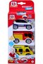 BB Junior - Emergency Sound & Light - Pack of 3 Fire Vehicles/Police/Ambulance - New 2024 - 4