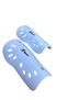 CKSpor Non-Velcro Soccer Cleats, 1 Pair, Padded Shin Guards - 7