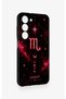 Samsung S23 Compatible Scorpio-Themed Patterned Silicone Case - 3