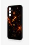 Samsung A25 Compatible Silicone Case with Aries Zodiac Sign Design - 4