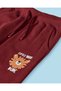 Infant Boys Burgundy Graphic Joggers - 2