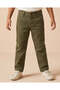 Boys Olive Regular Fit Chino Trousers