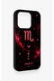 iPhone 15 Pro Compatible Silicone Case with Scorpio Zodiac Sign Design - 3