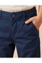 Boys Navy Regular Fit Chino Trousers - 3
