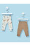 Infant Boys Tan Animal Joggers (Pack Of 2) - 4