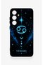 Samsung S24Fe Compatible Silicone Case with Cancer Zodiac Sign Pattern - 2