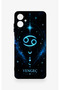 Samsung A06 Compatible Silicone Case with Cancer Zodiac Sign Design - 2