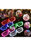 Glow Model 3 Multi-Function Light-Up Party Glasses, Assorted Colors, 12-Pack (5496)