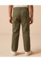 Boys Olive Regular Fit Chino Trousers - 4