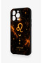iPhone 13 Pro Max Compatible Leo Zodiac-Themed Patterned Silicone Case - 4