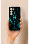 Vivo V30 Lite Compatible Pisces-Themed Patterned Silicone Case
