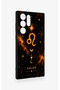 Samsung S22 Ultra Compatible Leo Zodiac-Themed Patterned Silicone Case - 3