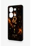 Redmi Note 13 Pro 4G-Compatible Leo Zodiac-Themed Patterned Silicone Case - 4