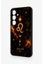 Samsung S24-Compatible Leo Zodiac-Themed Patterned Silicone Case - 4