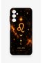 Samsung M14 Compatible Silicone Case with Leo Zodiac Sign Design - 2
