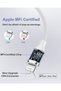 كابل USB C إلى Lightning بطول 3 أمتار (عبوة من قطعتين)، كابل آيفون طويل معتمد من MFi - 4