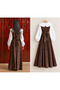 Bitter Coffee Velvet Maxi Dress - 4