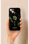 iPhone 14 Plus/15 Plus Compatible Silicone Case with Virgo Zodiac Sign Design