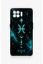 Oppo Reno 4 Lite Compatible Pisces-Themed Patterned Silicone Case - 2