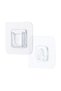 Item Fixing Hanger 10 Pairs of Transparent Double-Sided Adhesive Snap Clips (5496) - 2