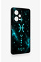 Redmi Note 12 Pro 5G Compatible Silicone Case with Pisces-Themed Pattern - 3