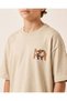 Senior Boys Beige Printed T-Shirt - 3