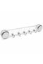 10-PACK OF 5-HANGER DELUXE VACUUM-SEALED HANGERS WITH PLASTIC BAGS AND ADHESIVE, 38.5 CM - 5 CM (5496) - 2