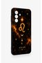 Samsung A17 Compatible Leo Zodiac-Themed Patterned Silicone Case - 3