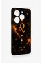 Tecno Spark 20C Compatible Leo Zodiac-Themed Patterned Silicone Case - 3