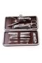 Manicure Pliers with Case—Professional 13-Piece Manicure and Pedicure Set with Cuticle Pusher and Tweezers (5496) - 4
