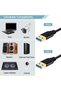 كابل USB إلى USB، كابل USB 3.0 من النوع A إلى A (طول 1.6 قدم، أسود) - 5