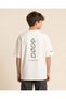 Senior Boys Off White PlayStation Symbols Oversized T-Shirt - 4