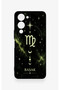 Vivo Y19 5G-Compatible Silicone Case with Virgo Zodiac Sign Pattern - 2