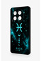 Tecno Camon 30 Compatible Silicone Case with Pisces Zodiac Sign Design - 4