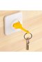 Adhesive Socket Look Door Wall Mounted Keychain Hanger