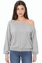 Busem Women's Crew Neck Fleece Sweatshirt