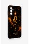 Samsung M13 Compatible Leo Zodiac-Themed Patterned Silicone Case - 3