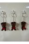 Set of 3 Decorative Keychains—Multi-Keychain Pack