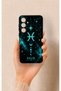 Samsung S24Fe Compatible Silicone Case with Pisces-Themed Pattern